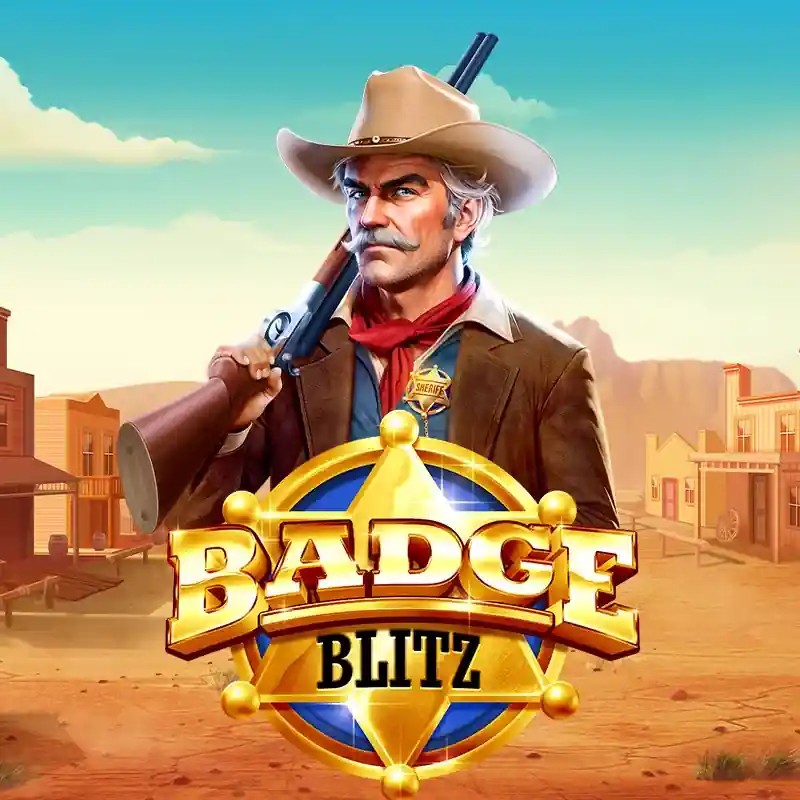 Badge Blitz slot visual from Pragmatic Play available on gransinocasino.eu.com