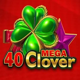 40 Mega Clover slot logo by Amusnet Interactive at Gransino Casino