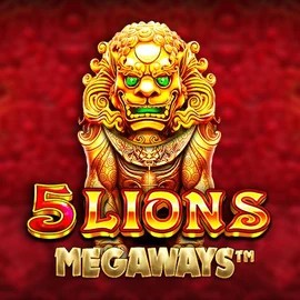 Official Slots logo: 5 Lions Megaways by Pragmatic Play at Gransino Casino