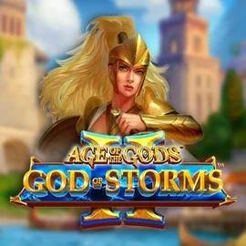 Age Of The Gods: God Of Storms 2 by Playtech, showcased at gransinocasino.eu.com – game logo