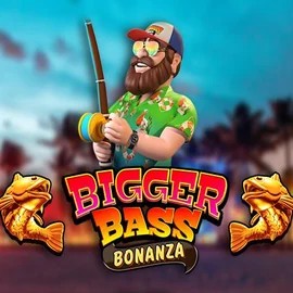 Bigger Bass Bonanza logo by Pragmatic Play at Gransino Casino