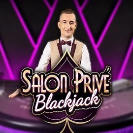 Blackjack Salon Privé online game logo by Ezugi on gransinocasino.eu.com