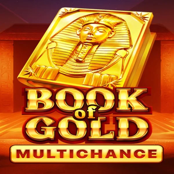 Book of Gold Multichance by Playson, showcased at gransinocasino.eu.com – game logo