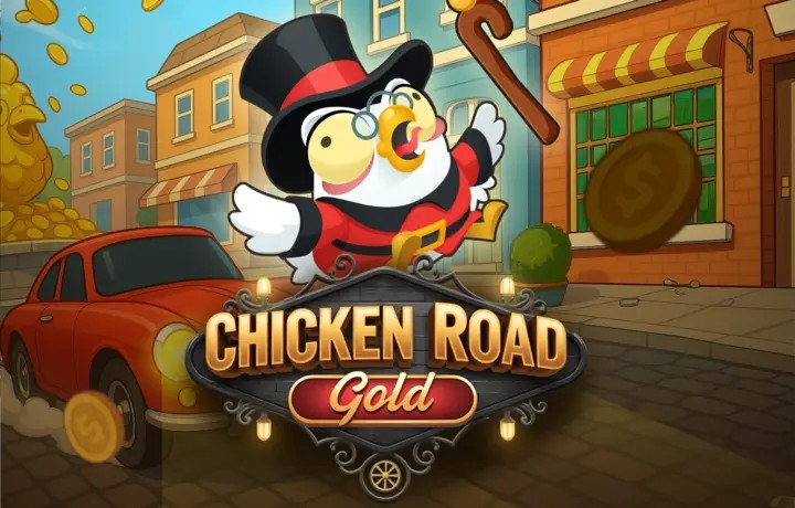 Chicken Road Gold game by InOut – logo hosted on Gransino Casino