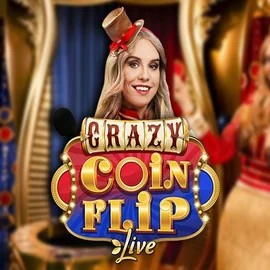 Crazy Coin Flip logo – Live Casino by Evolution at Gransino Casino