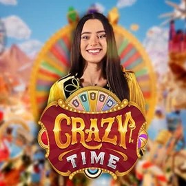 Play the Crazy Time slot by Evolution on Gransino Casino