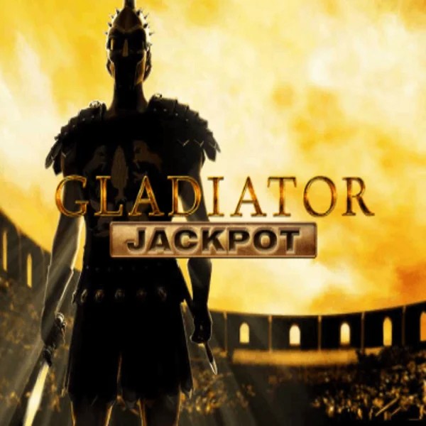 Gladiator Jackpot slot logo by Playtech at Gransino Casino