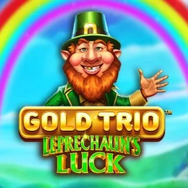 Gold Trio Leprechaun's Luck logo by Playtech Gransino Casino