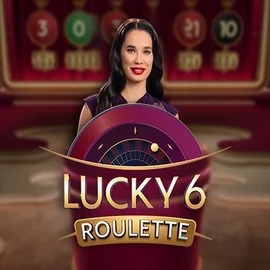 Lucky 6 Roulette slot icon by Pragmatic Play, available at Gransino Casino