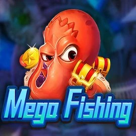 Mega Fishing logo by TaDa Gaming at Gransino Casino
