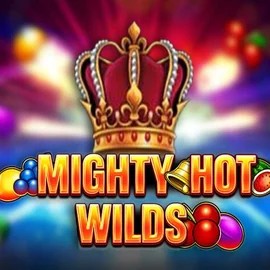 Slots logo of Mighty Hot Wilds from Inspired Gaming at Gransino Casino