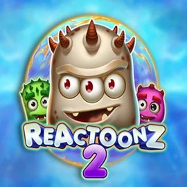 Official Slots logo: Reactoonz 2 by Play'n GO at Gransino Casino