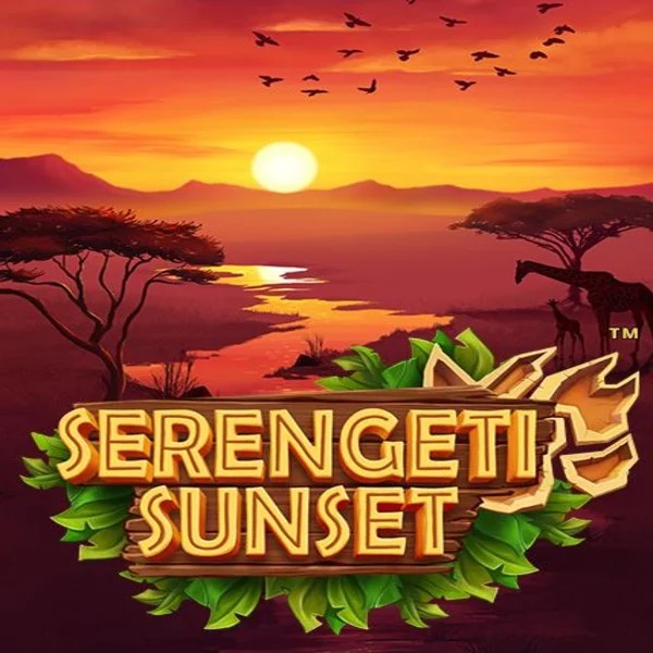 Serengeti Sunset slot logo by Skywind Group at Gransino Casino