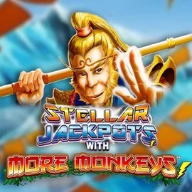 Play Stellar Jackpots with More Monkeys slot by Lightning Box Game on gransinocasino.eu.com